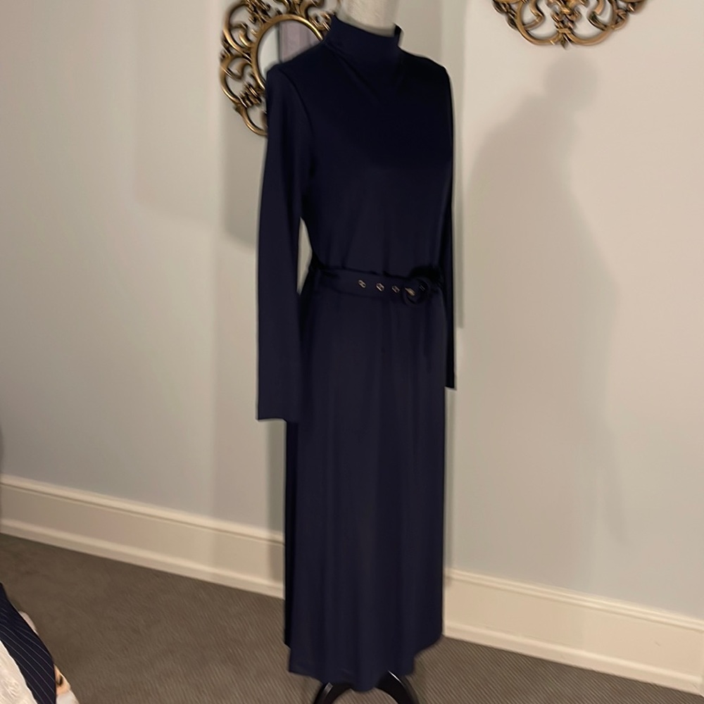 Massimo Duttie navy dress